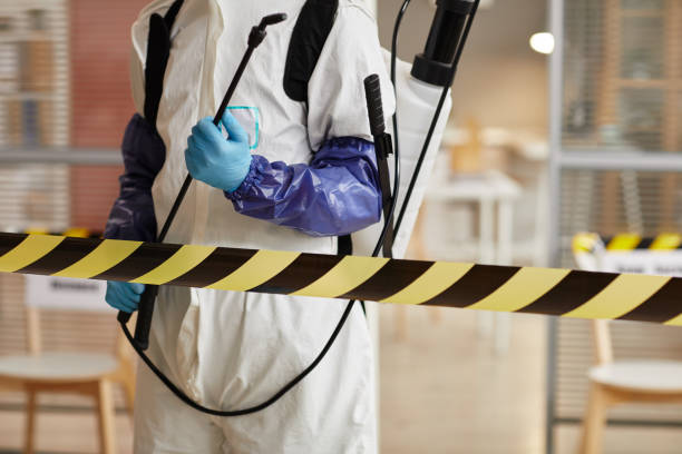 Professional Biohazard Cleanup technician working in Beltsville, MD